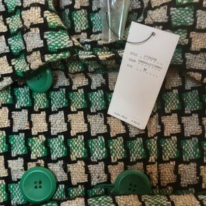 NWT Vertigo Paris Kelly Green Jacket